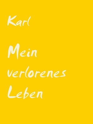 cover image of Mein verlorenes Leben